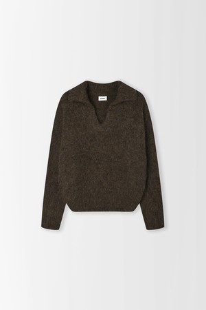 헤어리 카라 니트_PD5WP653_BROWN-a