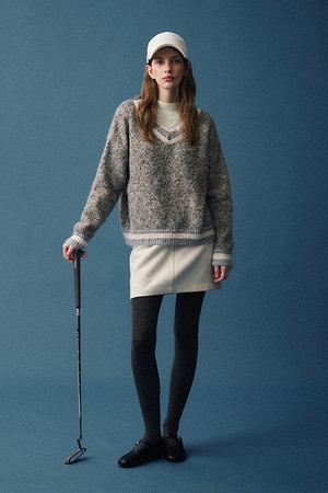 V넥 배색 니트_PD5WP654_BEIGE-a