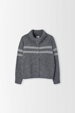 하이넥 라인 가디건_PD5WD615_GREY-a