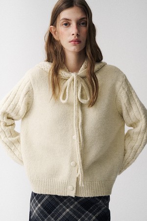 후드 머플러 가디건_PD5WD606_BEIGE-a