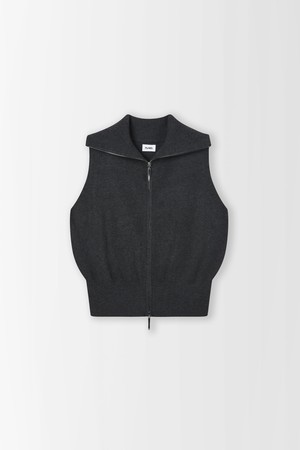 하이 집업 니트 베스트_PD5AV503_GREY-a