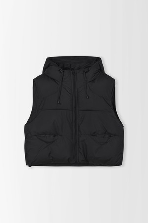 후드 패딩 베스트_PD5WV507_BLACK-a