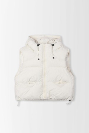 후드 패딩 베스트_PD5WV507_IVORY-a