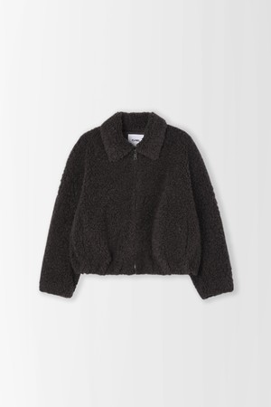 파피 플리스 카라 자켓_PD5WM461_BROWN-a