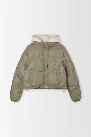 후드 숏 패딩 점퍼_PD5WM464_KHAKI-a