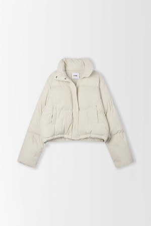 오버사이즈 하이넥 패딩_PD5WM465_BEIGE-a