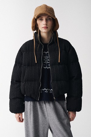 집업 패딩 점퍼_PD5WM470_BLACK-a