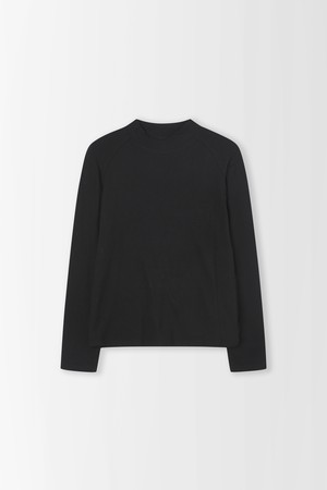 모크넥 후리스 니트_PD5WP667_BLACK-a