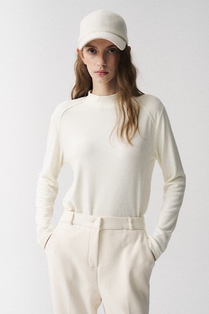모크넥 후리스 니트_PD5WP667_IVORY-a