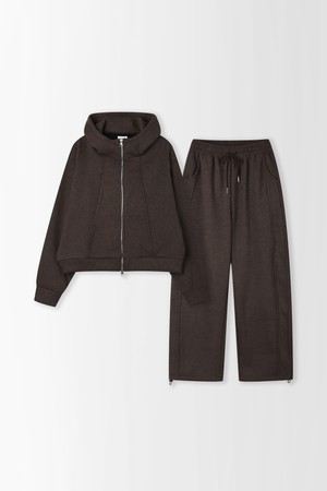 이지 기모 스웨트 셋업_PC5WI571_BROWN-a