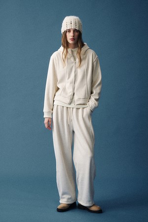 이지 기모 스웨트 셋업_PC5WI571_IVORY-a