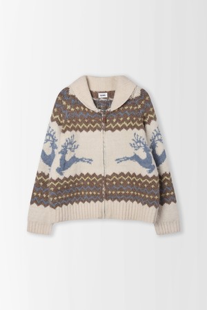 스노우 카라 집업 가디건_PD5WD637_BEIGE-a