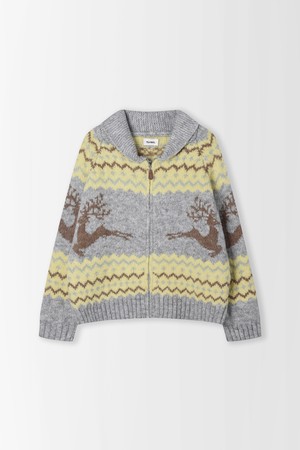 스노우 카라 집업 가디건_PD5WD637_GREY-a