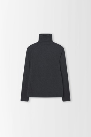 슬림핏 폴라티 티셔츠_PD6SP678_GREY-a