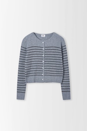 배색 ST 골지 라운드 가디건_PC6SD617_BLUE-a