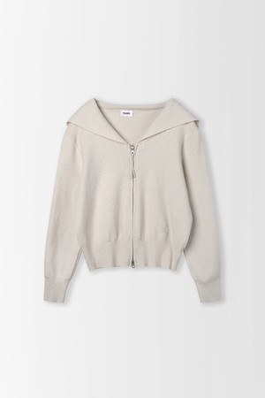 세일러카라 집업 가디건_PC6SD616_IVORY-a