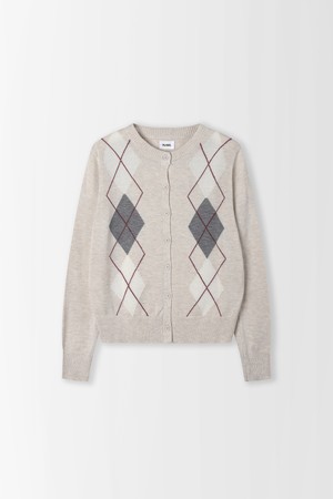 아가일 패턴 가디건_PD6SD604_BEIGE-a