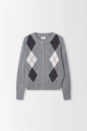 아가일 패턴 가디건_PD6SD604_GREY-a