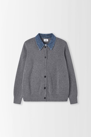 데님 카라 가디건_PD6SD602_GREY-a