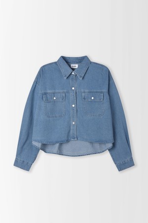 크롭 데님 셔켓_PD6SB710_BLUE-a