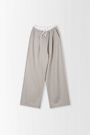 스트링밴딩 와이드 팬츠_PC6ML801_BEIGE-a