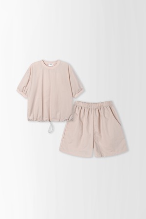 반팔 트레이닝 셋업_PC6MI553_BEIGE-a