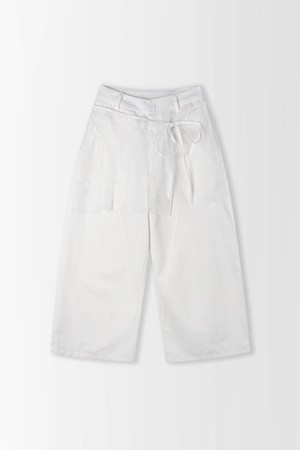 레이스 레이어드 와이드 팬츠_PC6ML805_IVORY-a