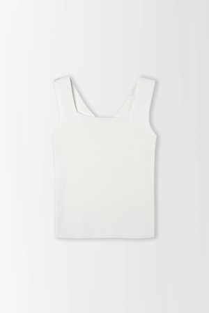 스퀘어 V넥 리버 나시_PC6ME213_IVORY-a