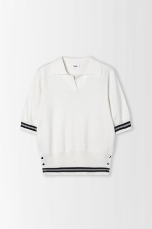 밑단배색 카라 니트_PC6MP656_IVORY-a