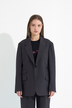 [Plan de Maroon] SINGLE SET-UP JACKET