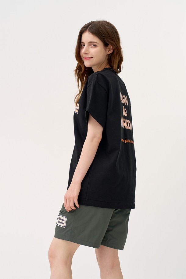 PLAN DE MAROON - 반팔티셔츠 - [Plan de Maroon] SEASON LOGO T-SHIRT