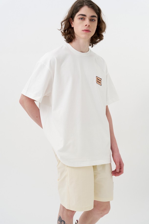 PLAN DE MAROON - 반팔티셔츠 - [Plan de Maroon] SEASON LOGO T-SHIRT