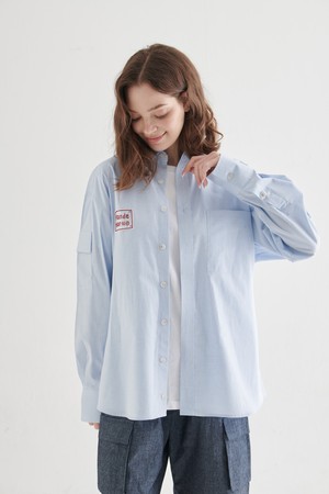 [Plan de Maroon] SOLID CARGO SHIRT