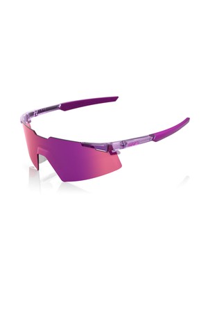 100% 백퍼센트 A2 Tokyo Run Translucent Mauve - Purple Mirror Lens