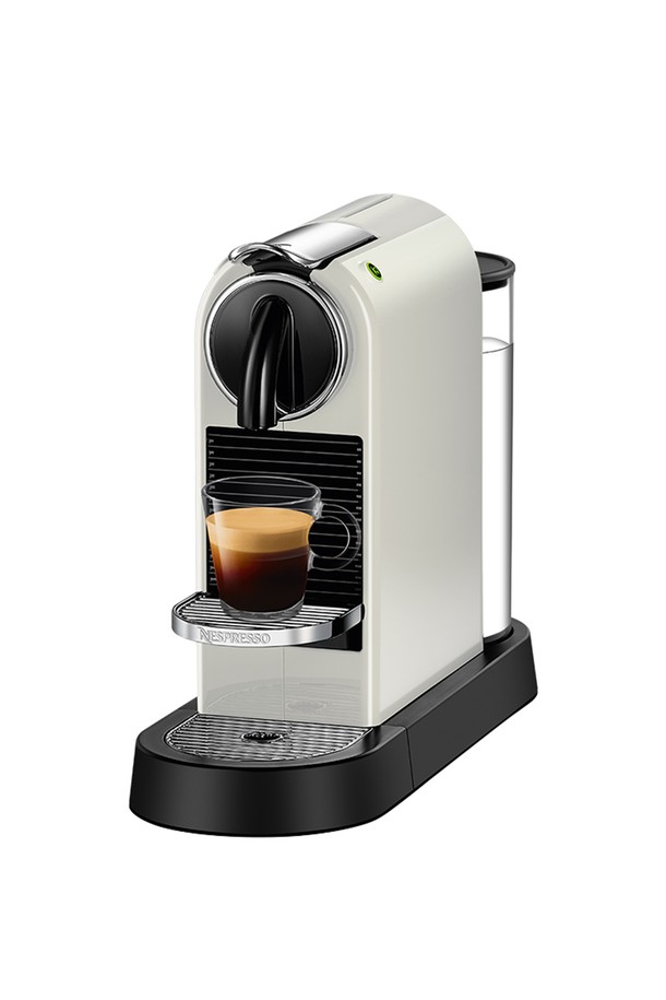 NESPRESSO - 홈카페 - 네스프레소 오리지널 스타터 팩 시티즈 D113 에스프레소 캡슐커피머신 화이트