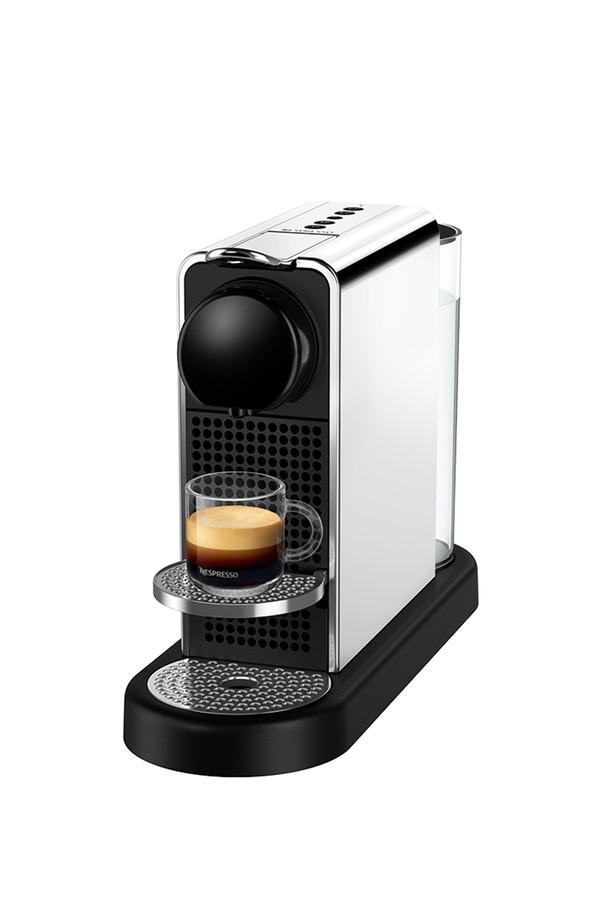 NESPRESSO - 홈카페 - 네스프레소 오리지널 스타터 팩 시티즈 플래티넘 C140 에스프레소 캡슐커피머신 스틸