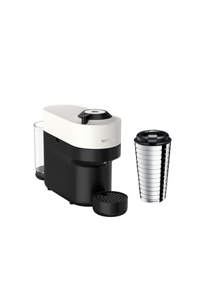 버츄오 팝 GCV2 에스프레소 캡슐커피머신 코코넛 화이트 + 트래블 머그 터치