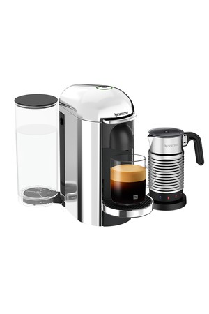 버츄오 플러스 GCB2 에스프레소 캡슐커피머신 크롬 에디션+에어로치노4