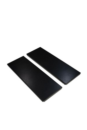 플렉스 테이블 플레이트 하프유닛 2P세트 블랙