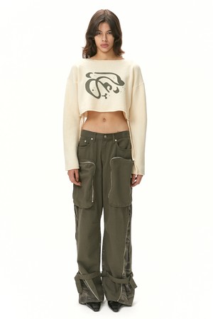 CAMO POCKET PANTS / KHAKI