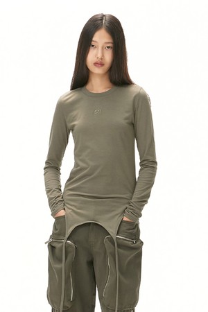 TWO-WAY LAYER TOP / KHAKI