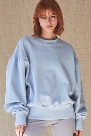 PUFF SWEATSHIRT-SKY BLUE