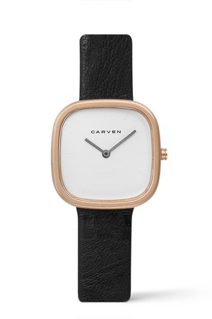 [CARVEN] 여성 가죽시계 CV608S-RWH/BK(Q)