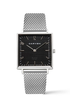 [CARVEN] 여성 메탈시계 CV603S-BK/18SV