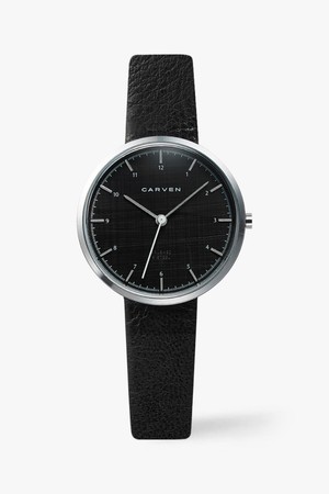 [CARVEN] 여성 가죽시계 CV610S-BK/BK(Q)