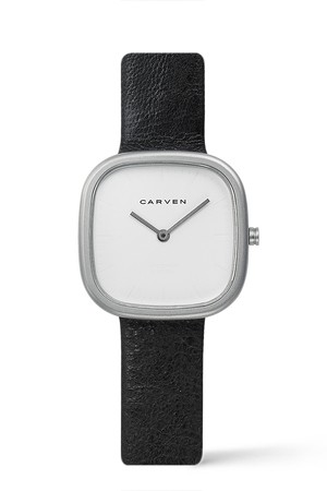 [CARVEN] 여성 가죽시계 CV608S-WH/BK(Q)