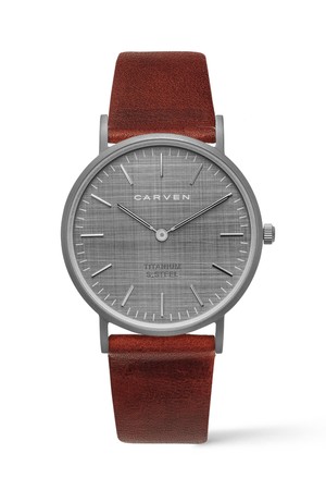 [CARVEN] 남성 가죽시계 CV602-TGR/M.WN