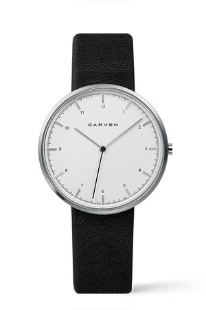 [CARVEN] 남성 가죽시계 CV610-WH/R.BK(Q)