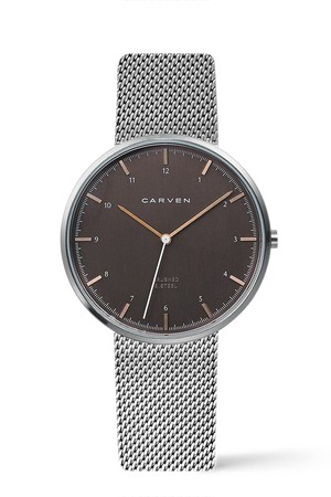 [CARVEN] 남성 메쉬시계 CV610-BR/20SV