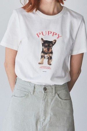 WOMEN PUPPY T-SHIRT